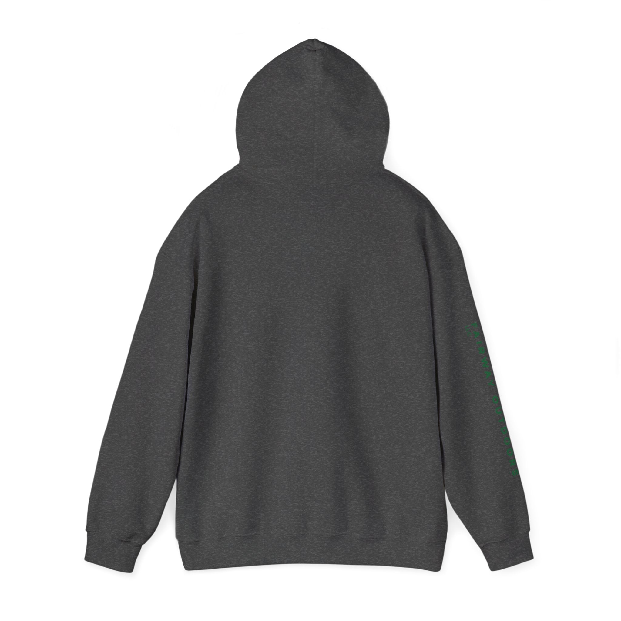 Fairway Outdoors Logo Hoodie — Minimal Golf Pullover Unisex