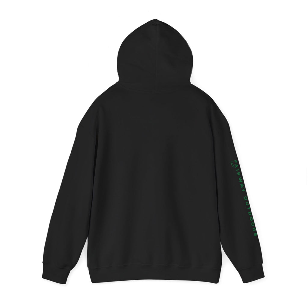 Fairway Outdoors Logo Hoodie — Minimal Golf Pullover Unisex