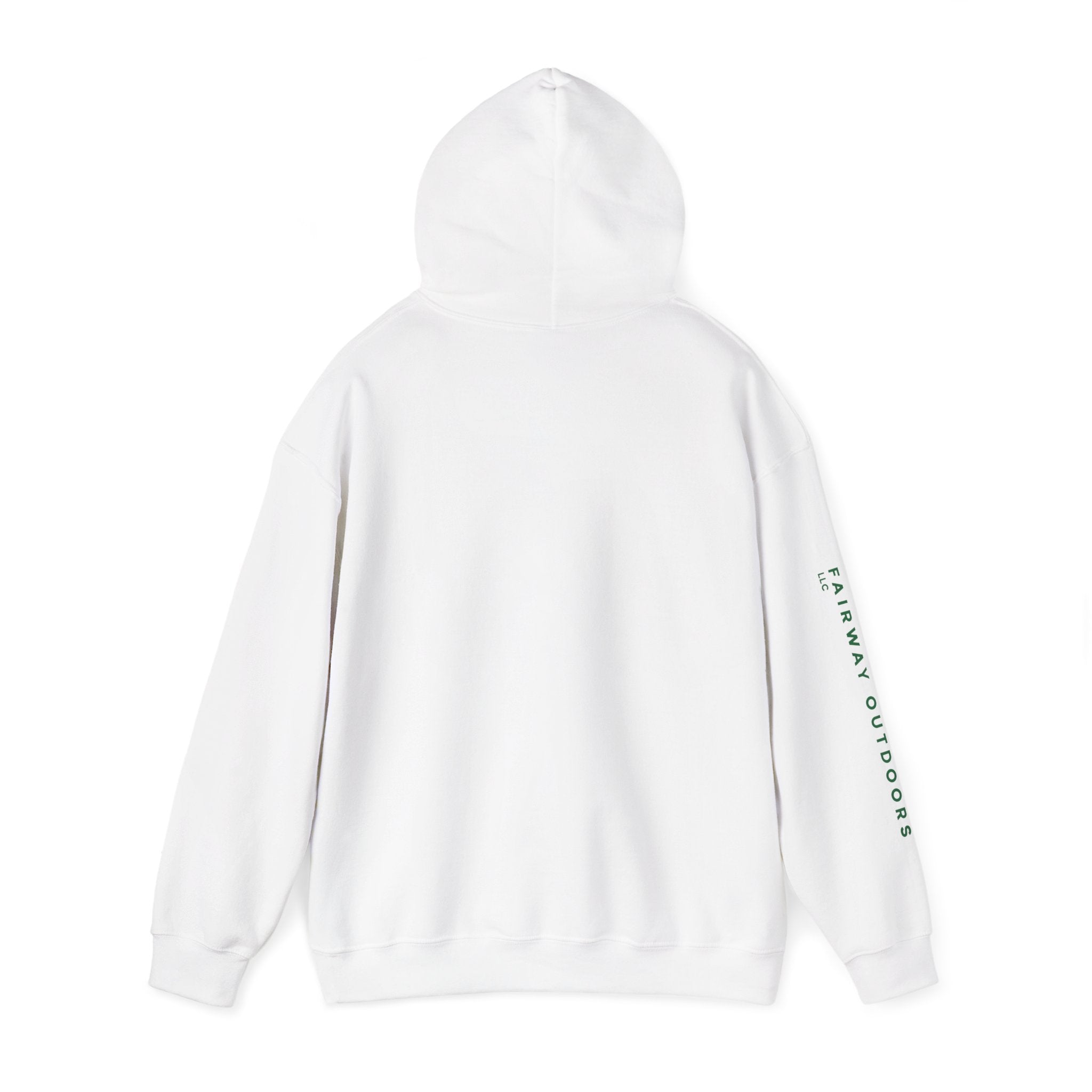 Fairway Outdoors Logo Hoodie — Minimal Golf Pullover Unisex