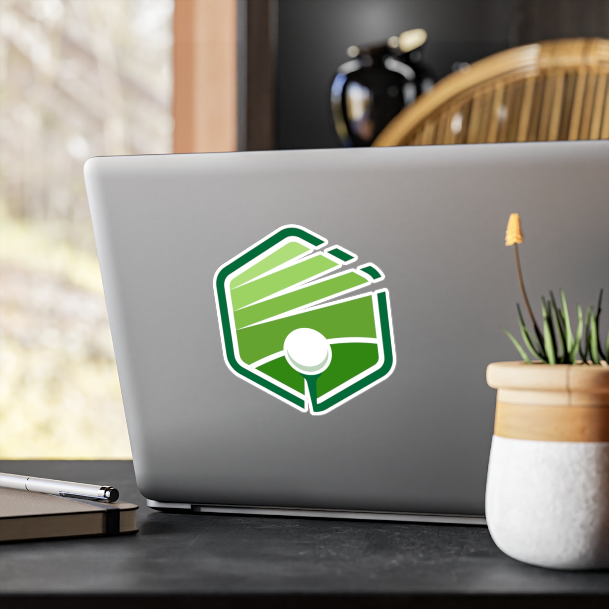 Fairway Logo Vinyl Decal (Modern Geometric Logo)