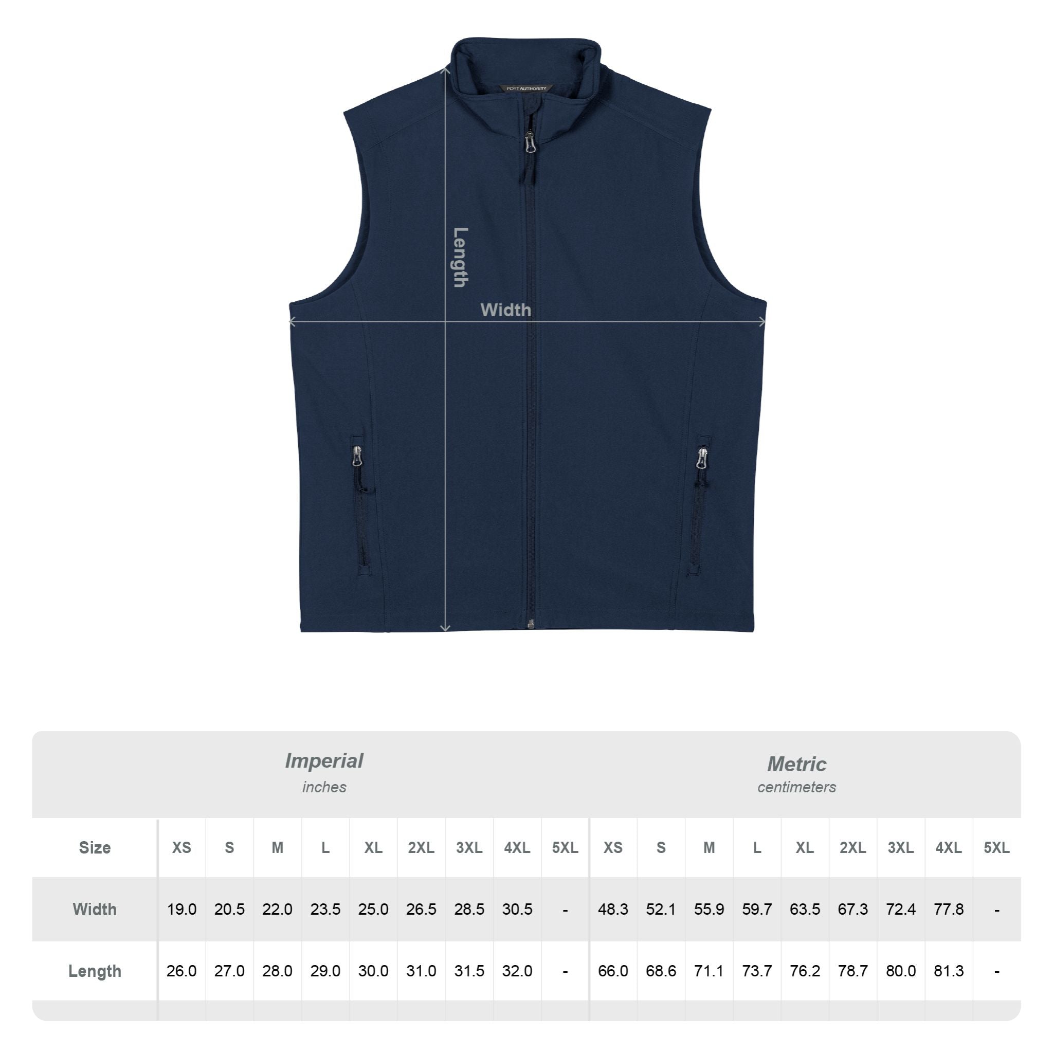 Unisex Soft Shell Vest - Fairway Logo Workwear