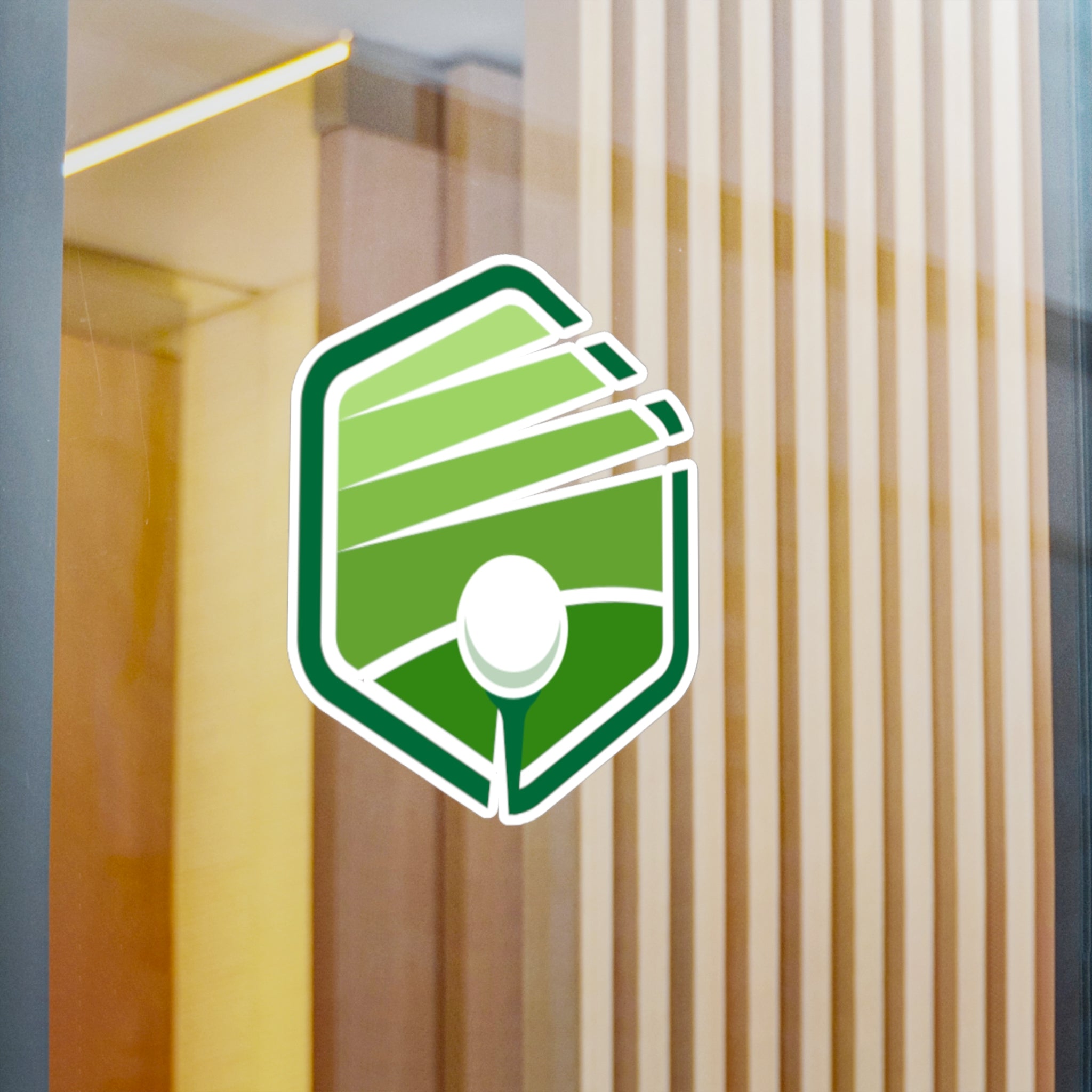 Fairway Logo Vinyl Decal (Modern Geometric Logo)