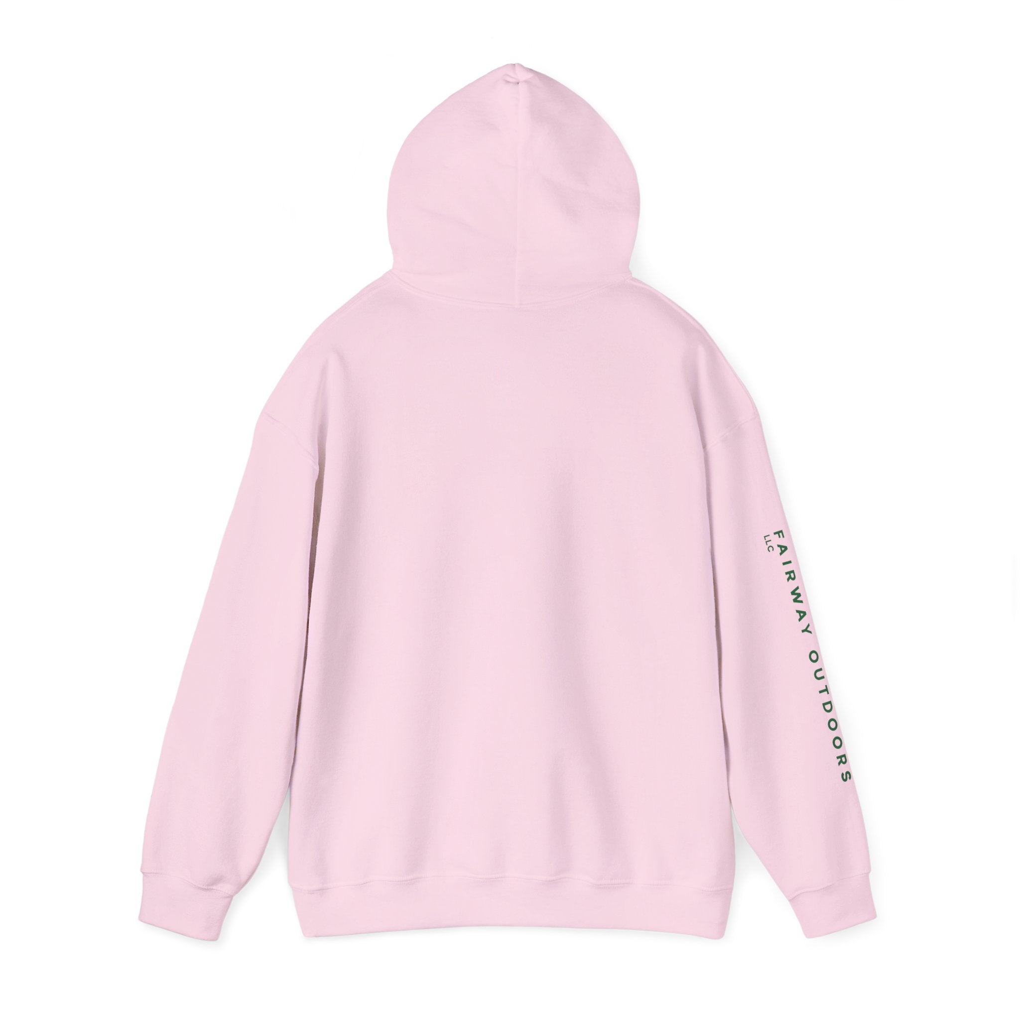 Fairway Outdoors Logo Hoodie — Minimal Golf Pullover Unisex