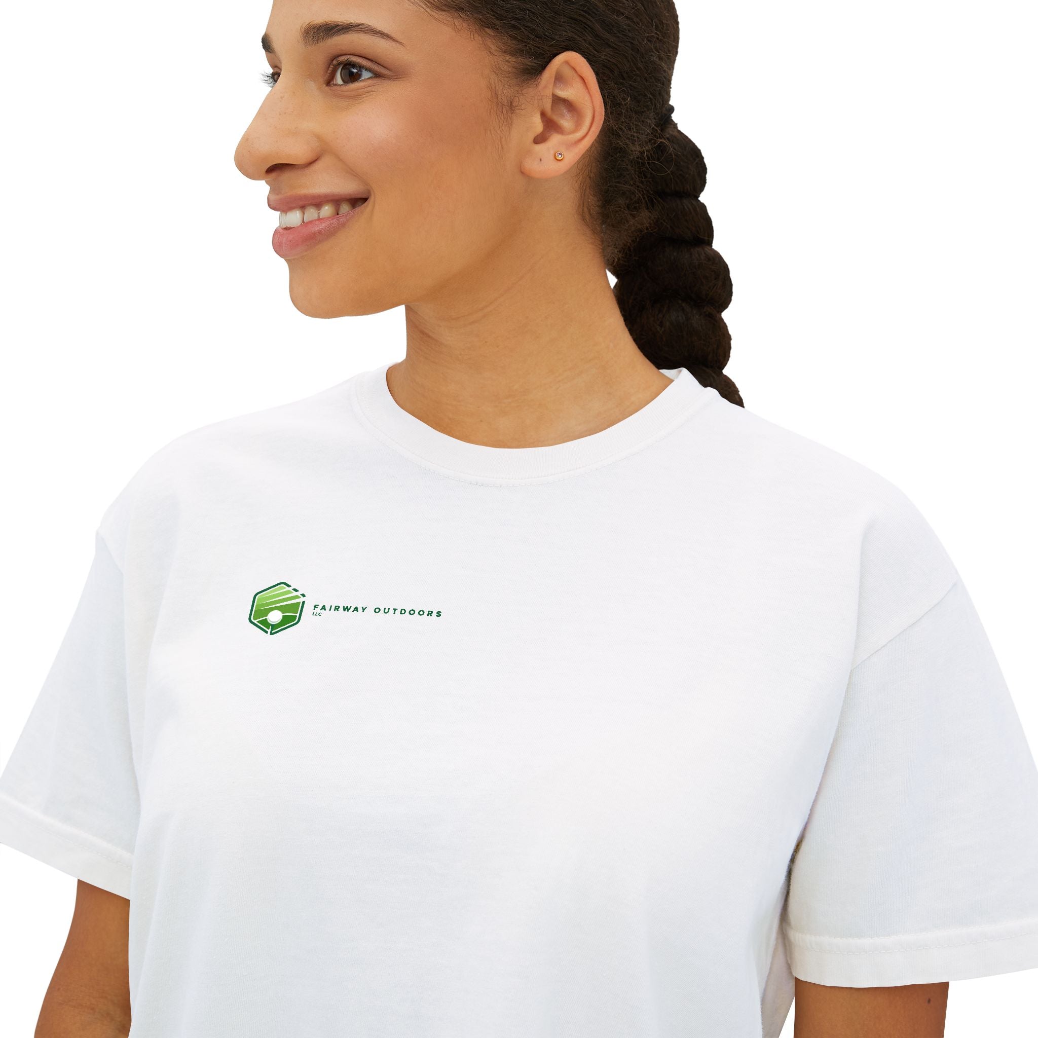 Fairway Boxy Tee — Women's Casual Top