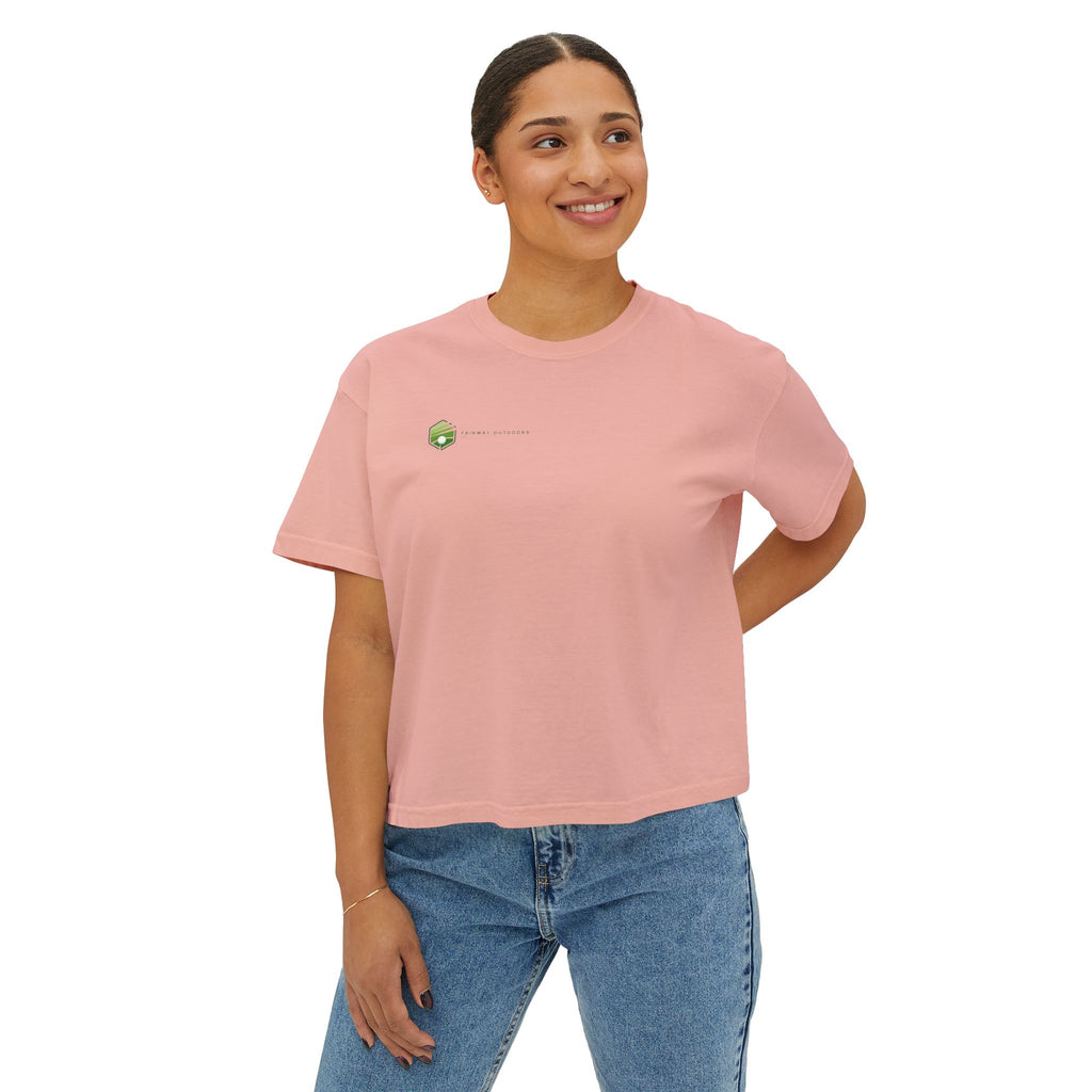 Fairway Boxy Tee — Women's Casual Top