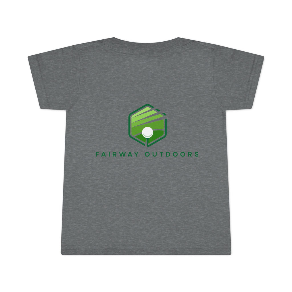 Toddler T-Shirt — Golf Logo Back Design