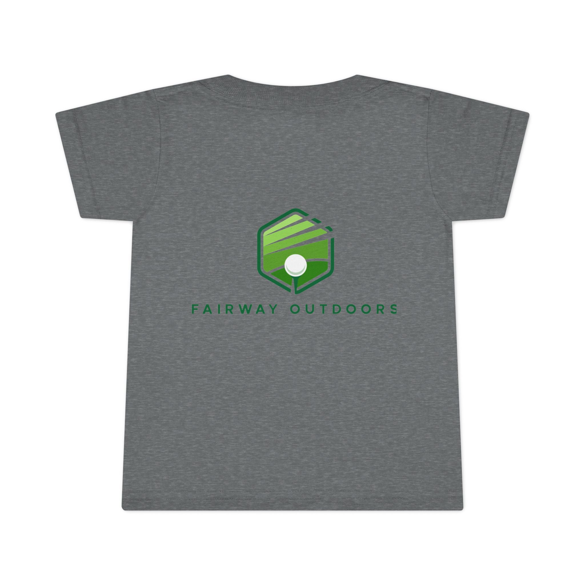 Toddler T-Shirt — Golf Logo Back Design