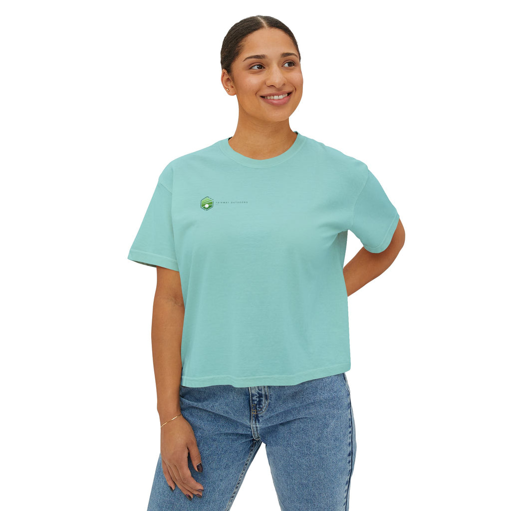 Fairway Boxy Tee — Women's Casual Top