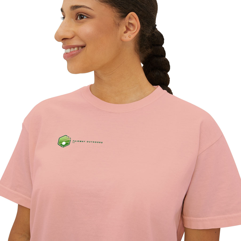 Fairway Boxy Tee — Women's Casual Top