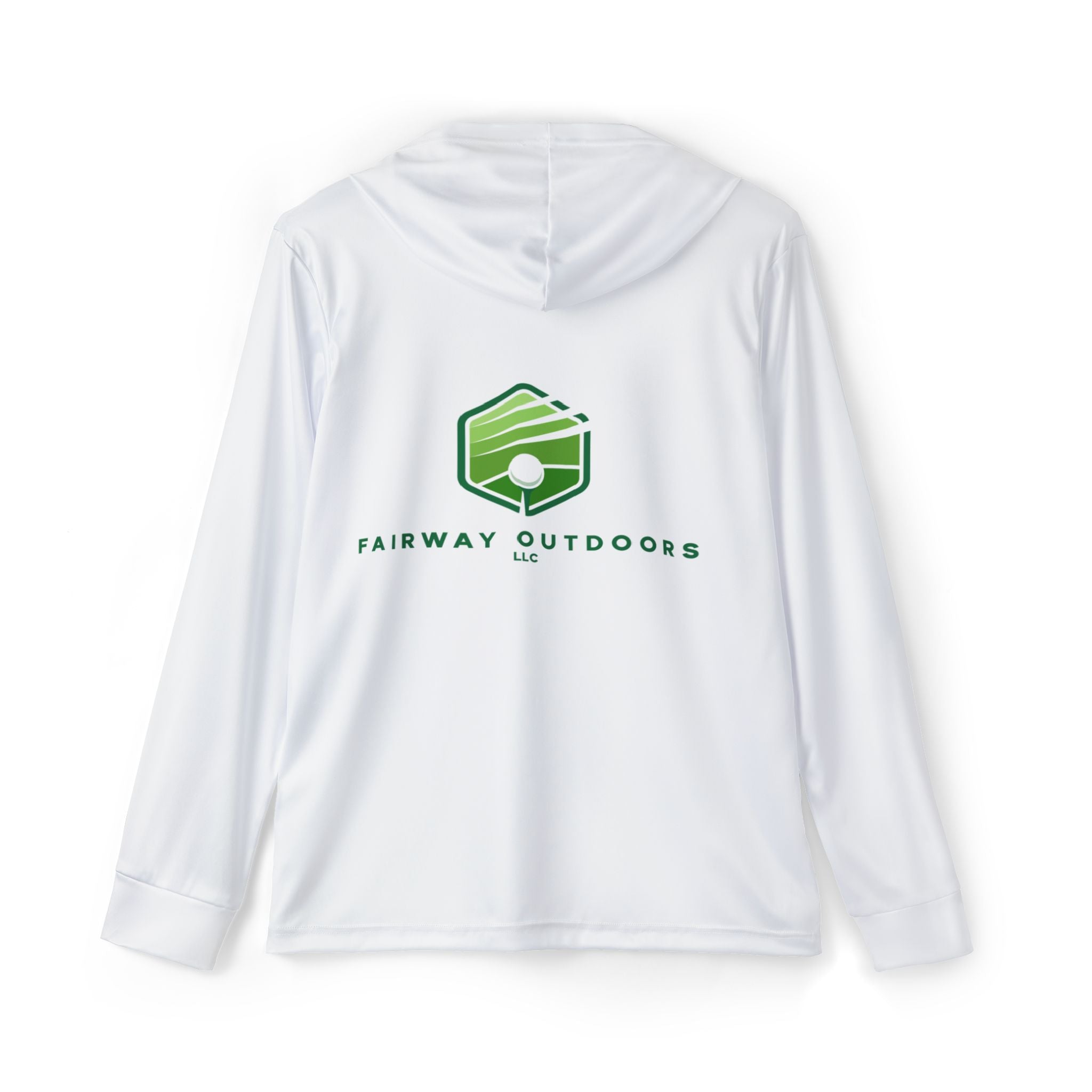 Fairway Outdoors Logo Hoodie — Men's Golf Warmup Shirt