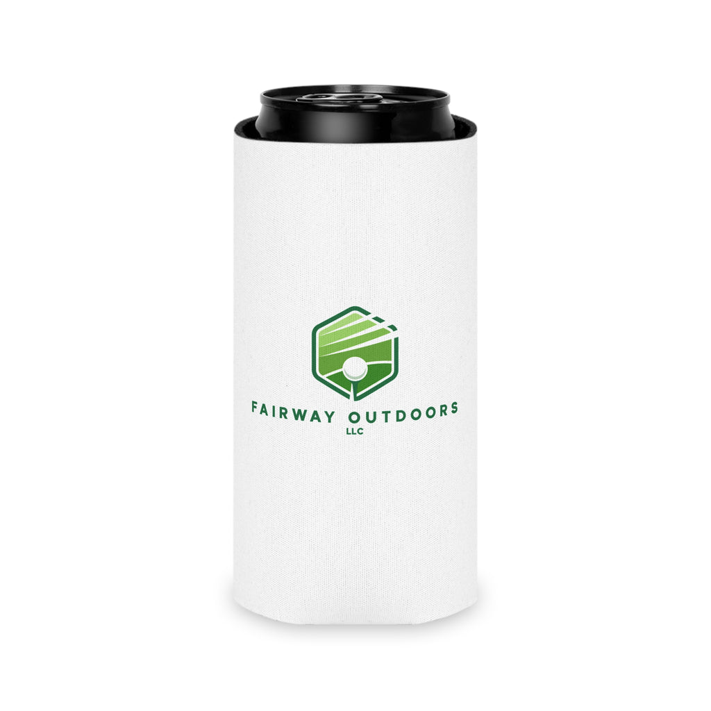 Fairway Outdoors Can Cooler — Golf Logo Beverage Koozie