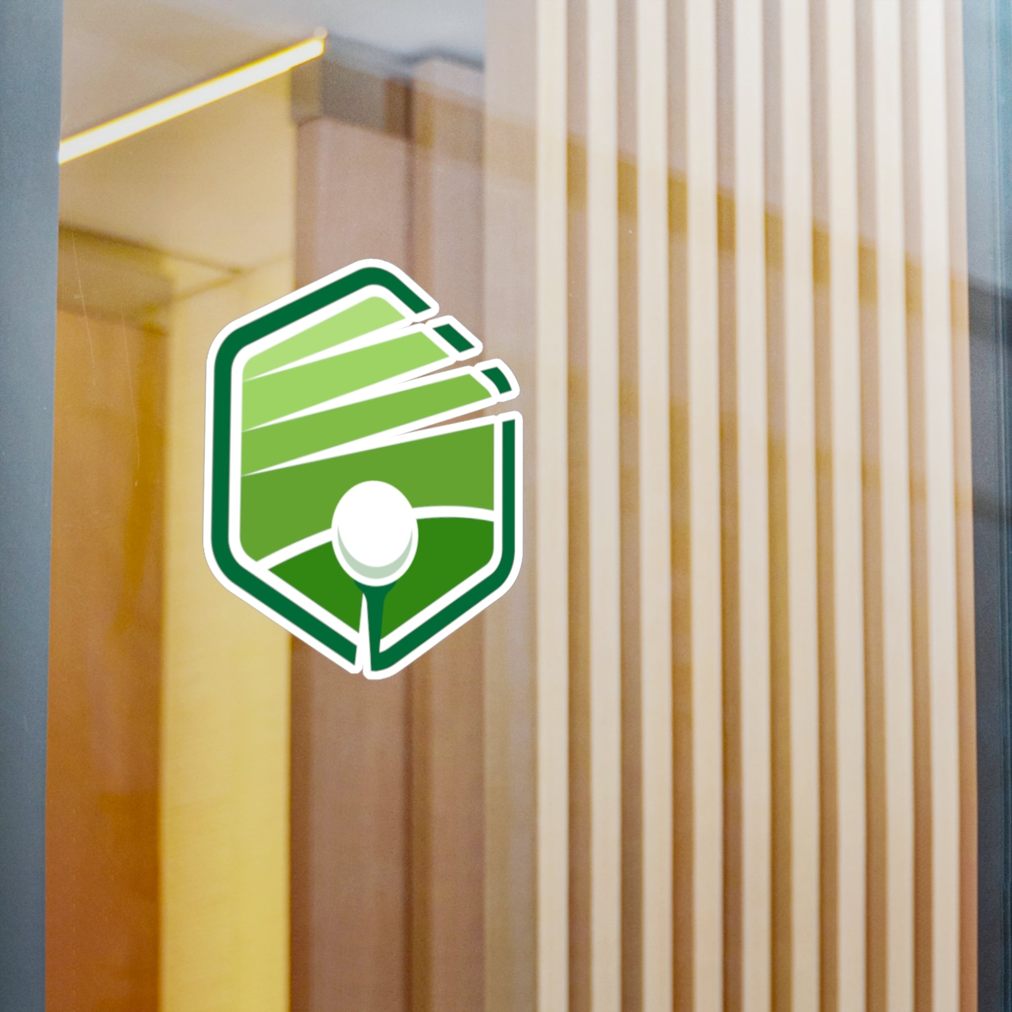 Fairway Logo Vinyl Decal (Modern Geometric Logo)