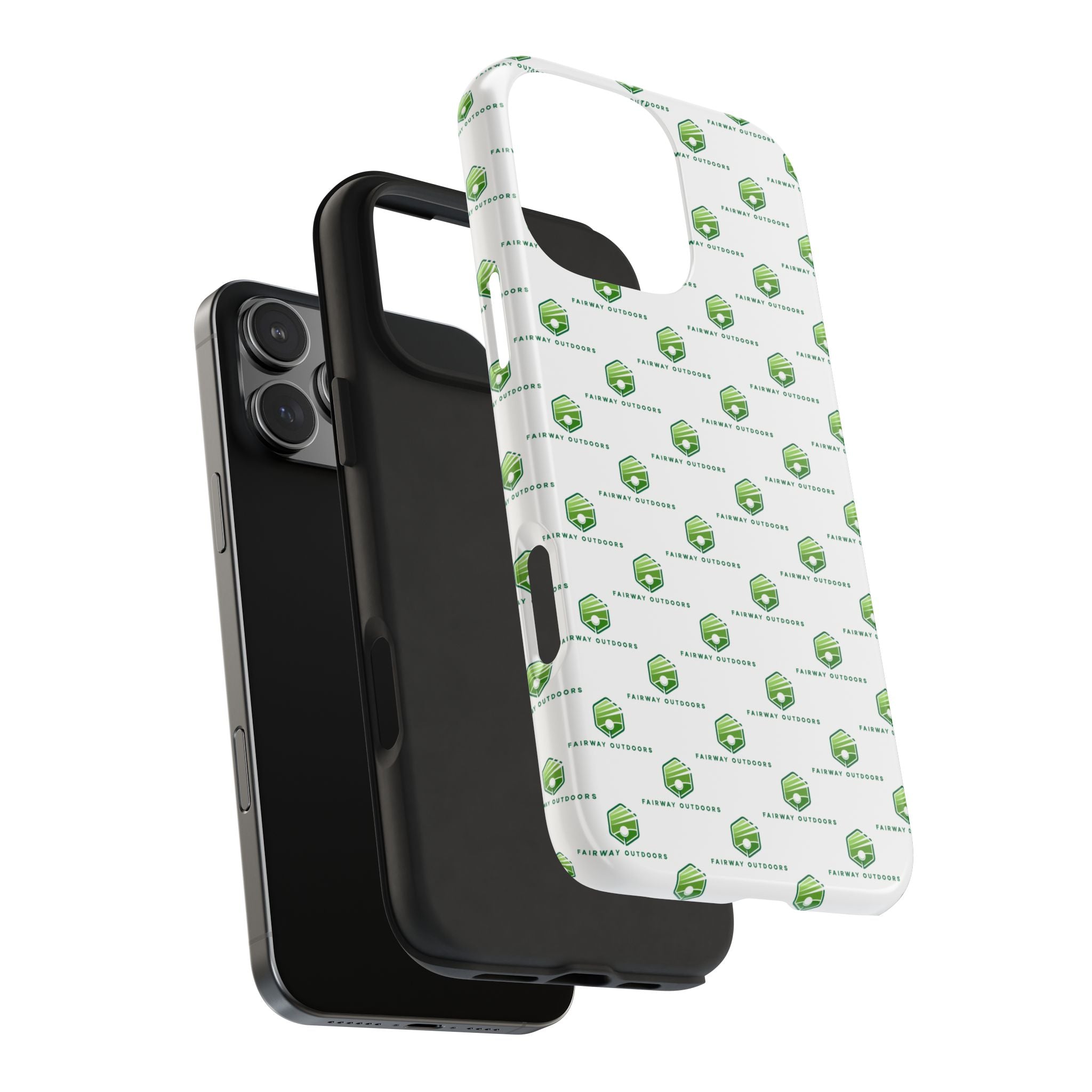 Tough Phone Case — Fairway Pattern Logo Protective Phone Cover