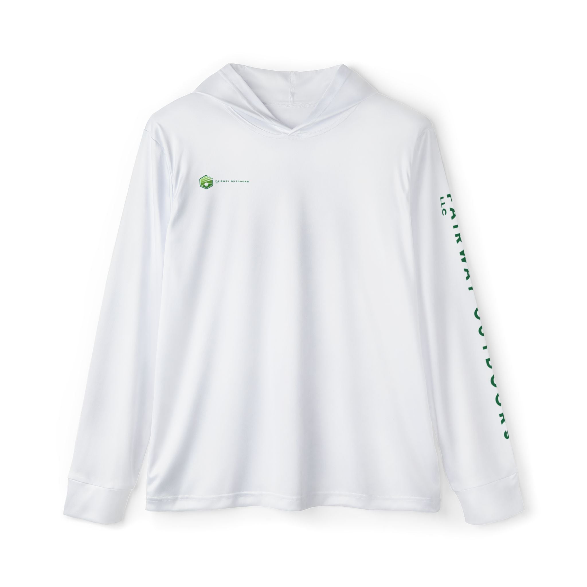 Fairway Outdoors Logo Hoodie — Men's Golf Warmup Shirt