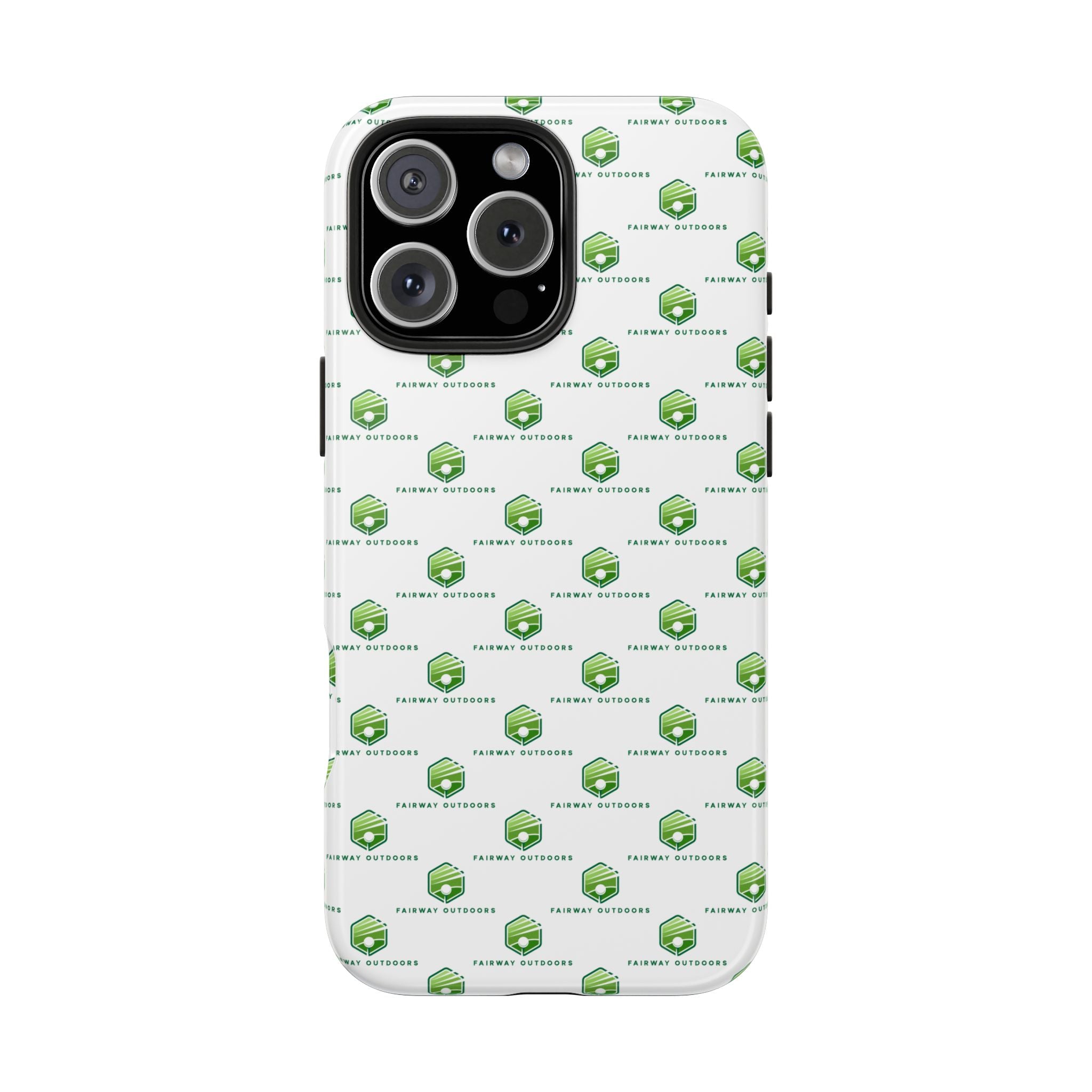 Tough Phone Case — Fairway Pattern Logo Protective Phone Cover
