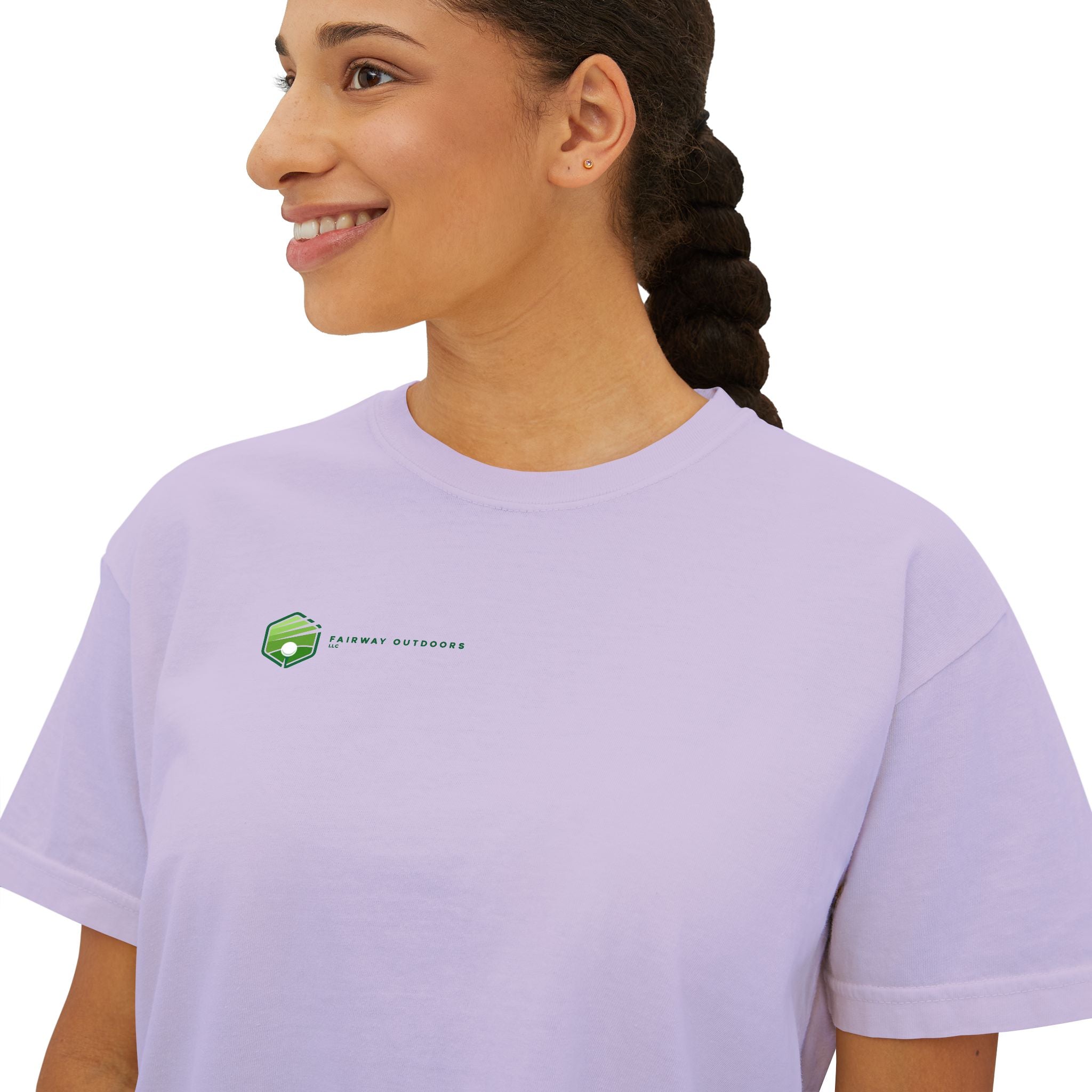 Fairway Boxy Tee — Women's Casual Top