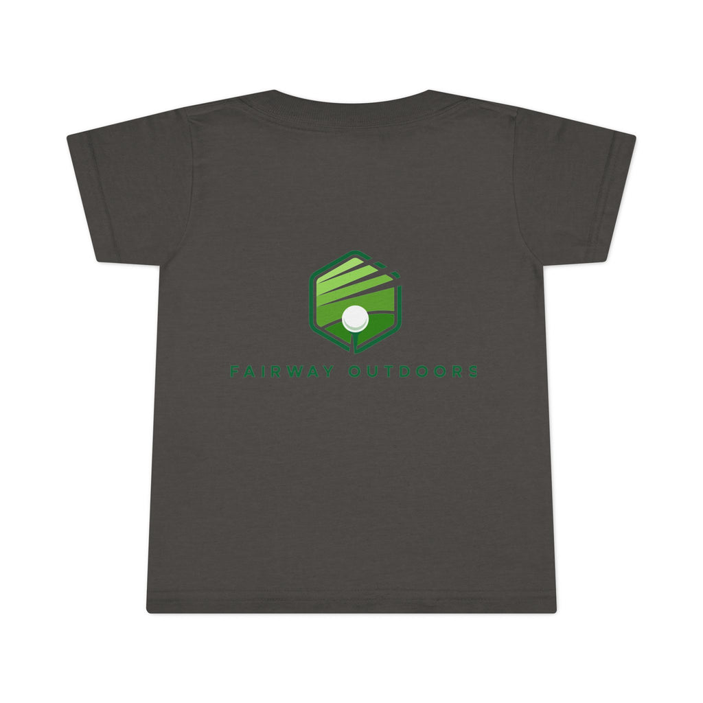 Toddler T-Shirt — Golf Logo Back Design