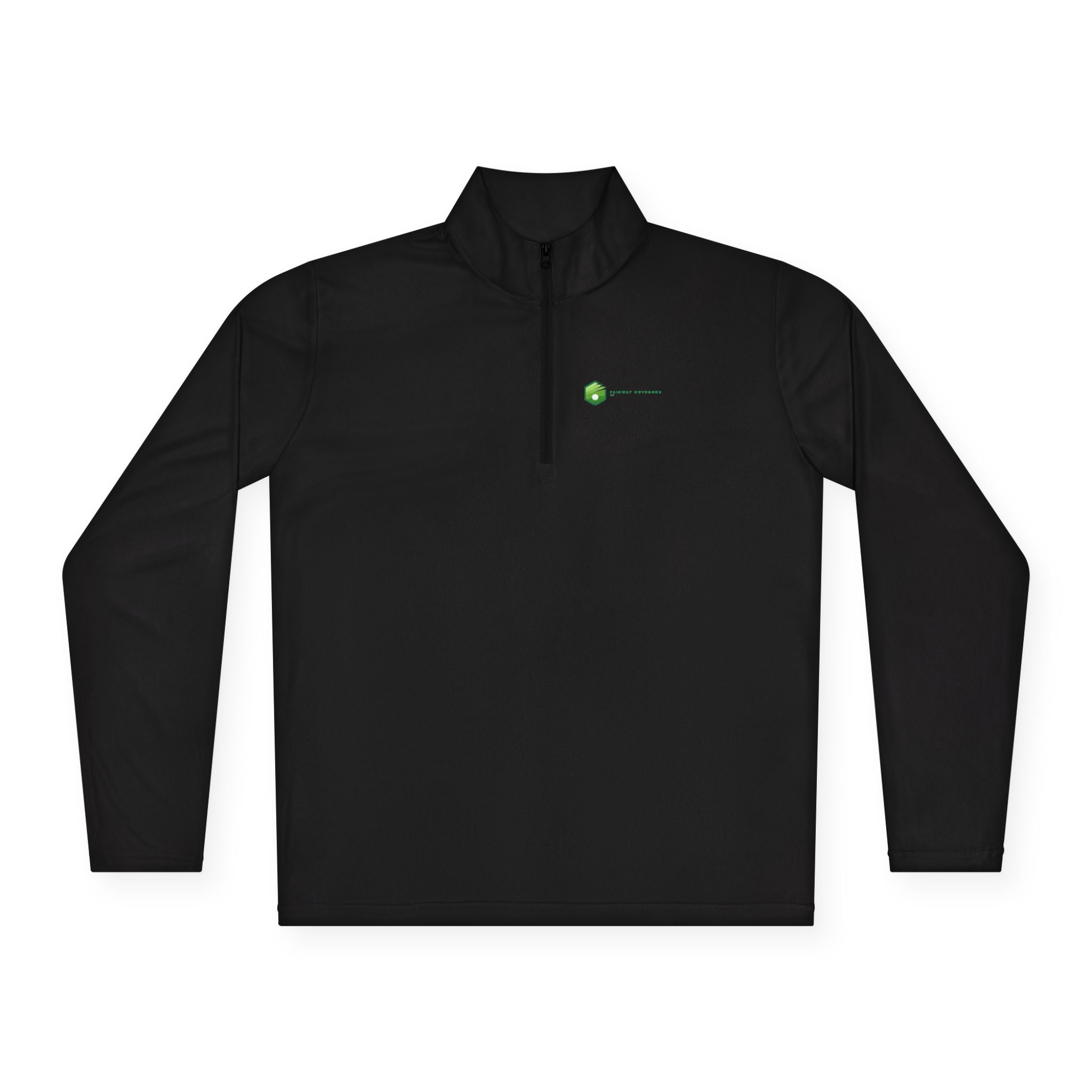 Embroidered Fairway Logo Quarter-Zip Pullover