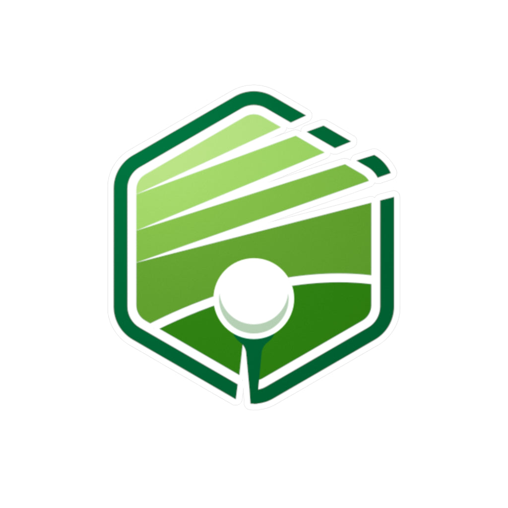 Fairway Logo Vinyl Decal (Modern Geometric Logo)