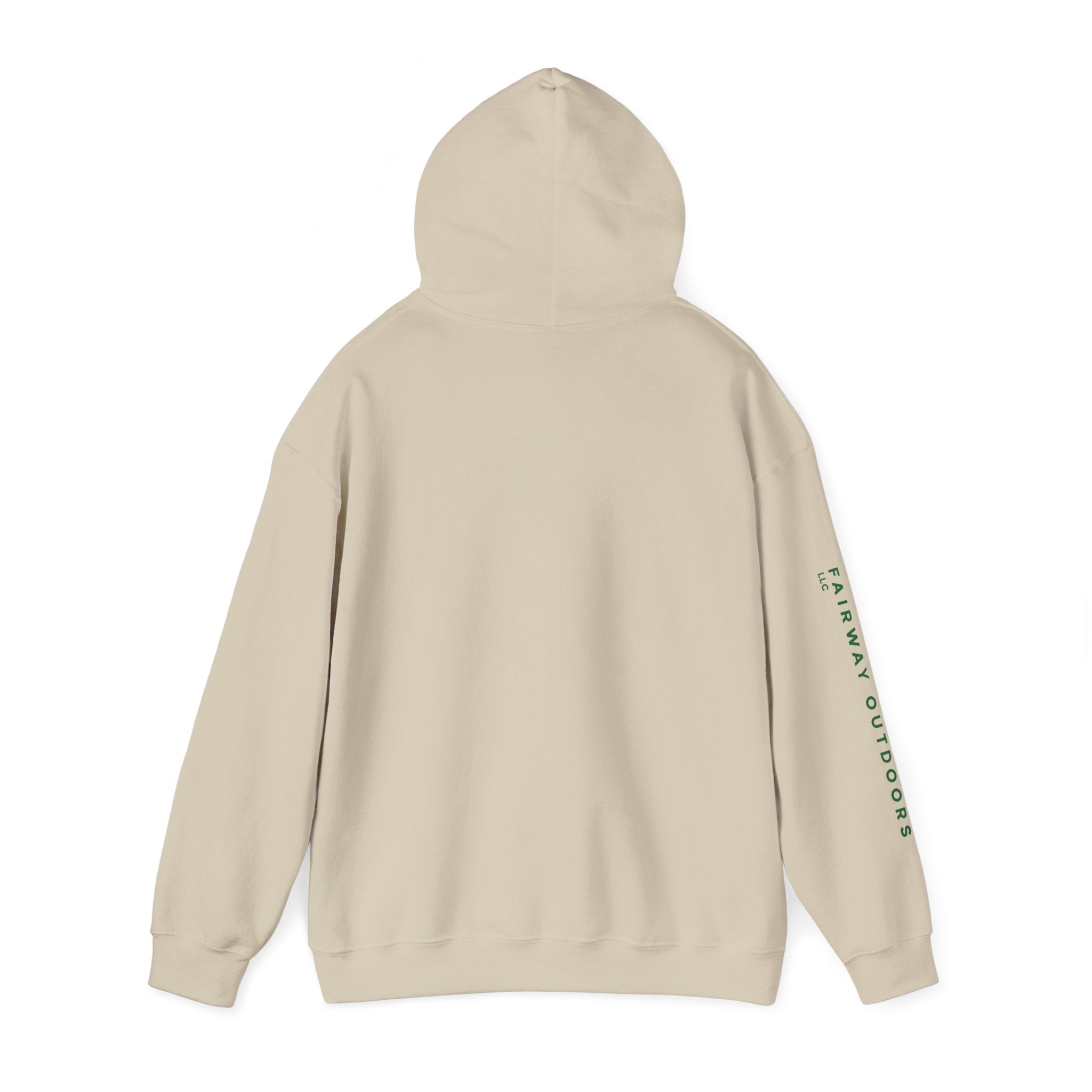 Fairway Outdoors Logo Hoodie — Minimal Golf Pullover Unisex