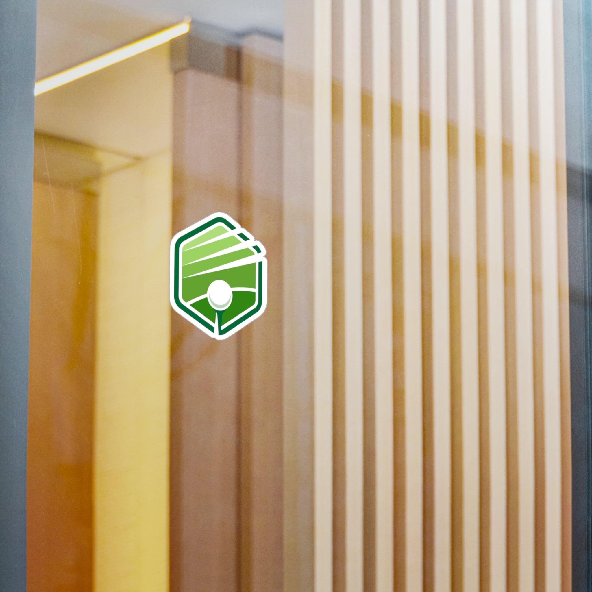 Fairway Logo Vinyl Decal (Modern Geometric Logo)
