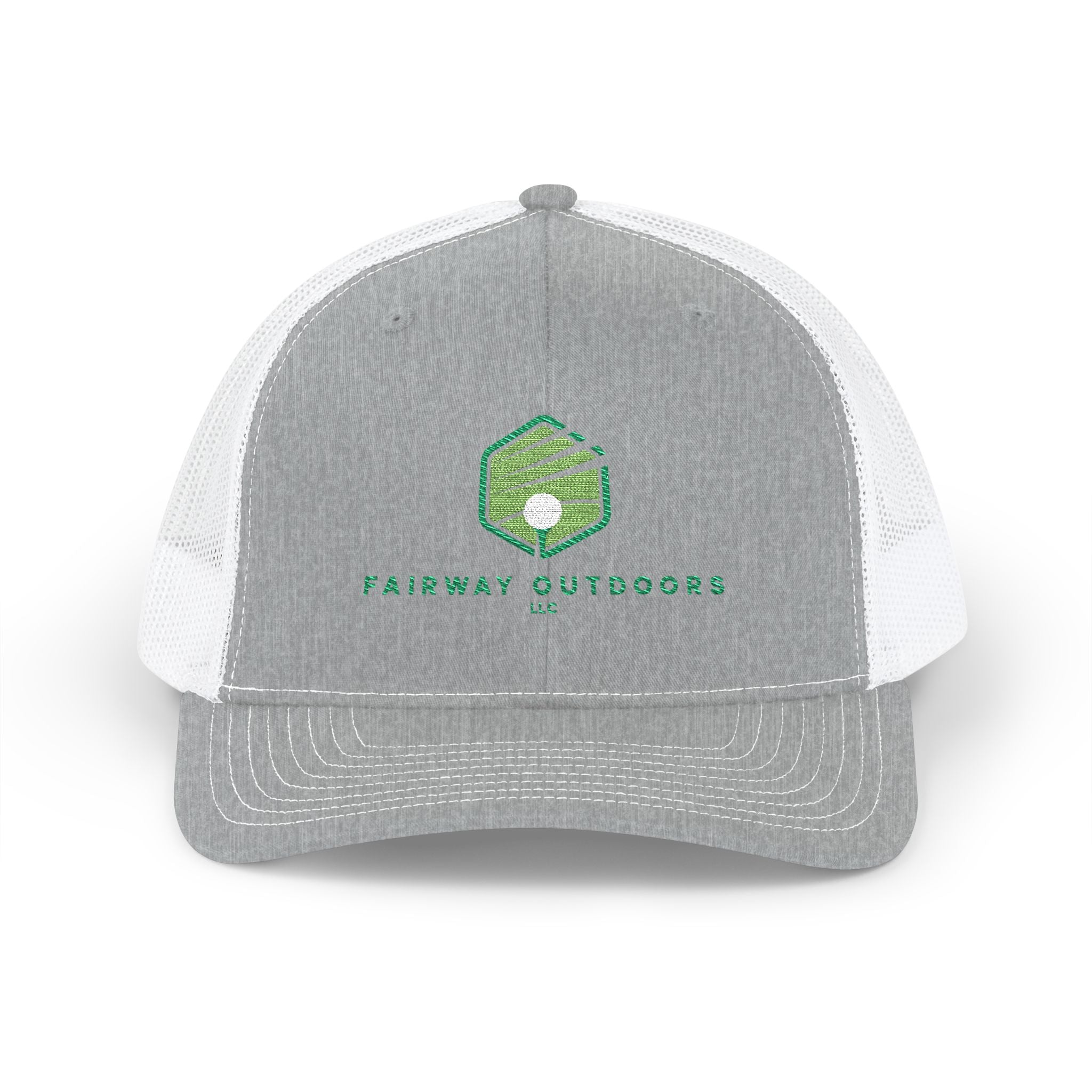 Trucker Cap — Fairway Outdoors Embroidered Golf Logo Snapback