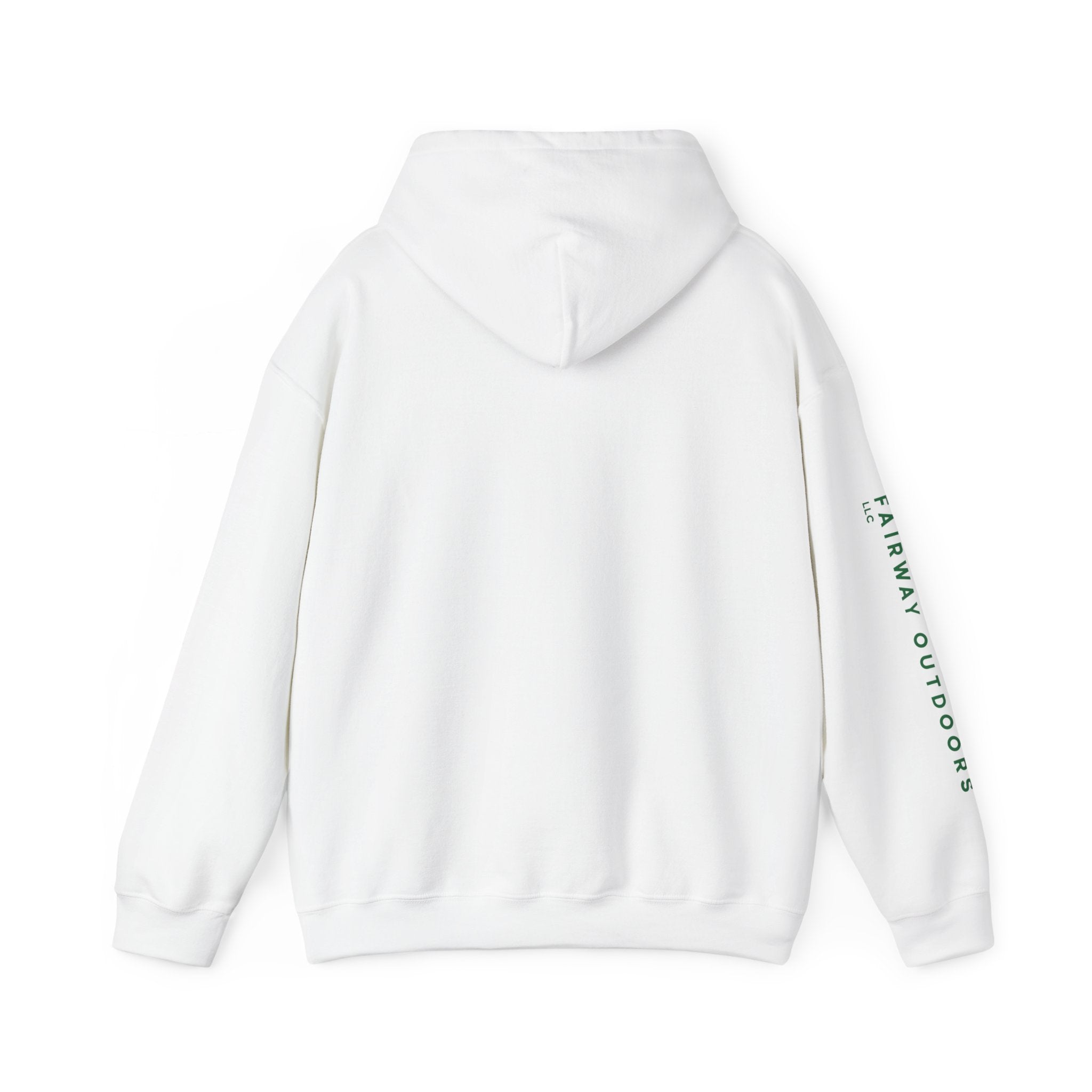 Fairway Outdoors Logo Hoodie — Minimal Golf Pullover Unisex