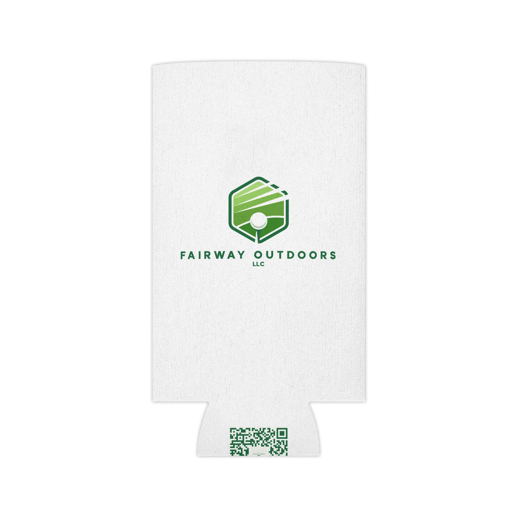 Fairway Outdoors Can Cooler — Golf Logo Beverage Koozie