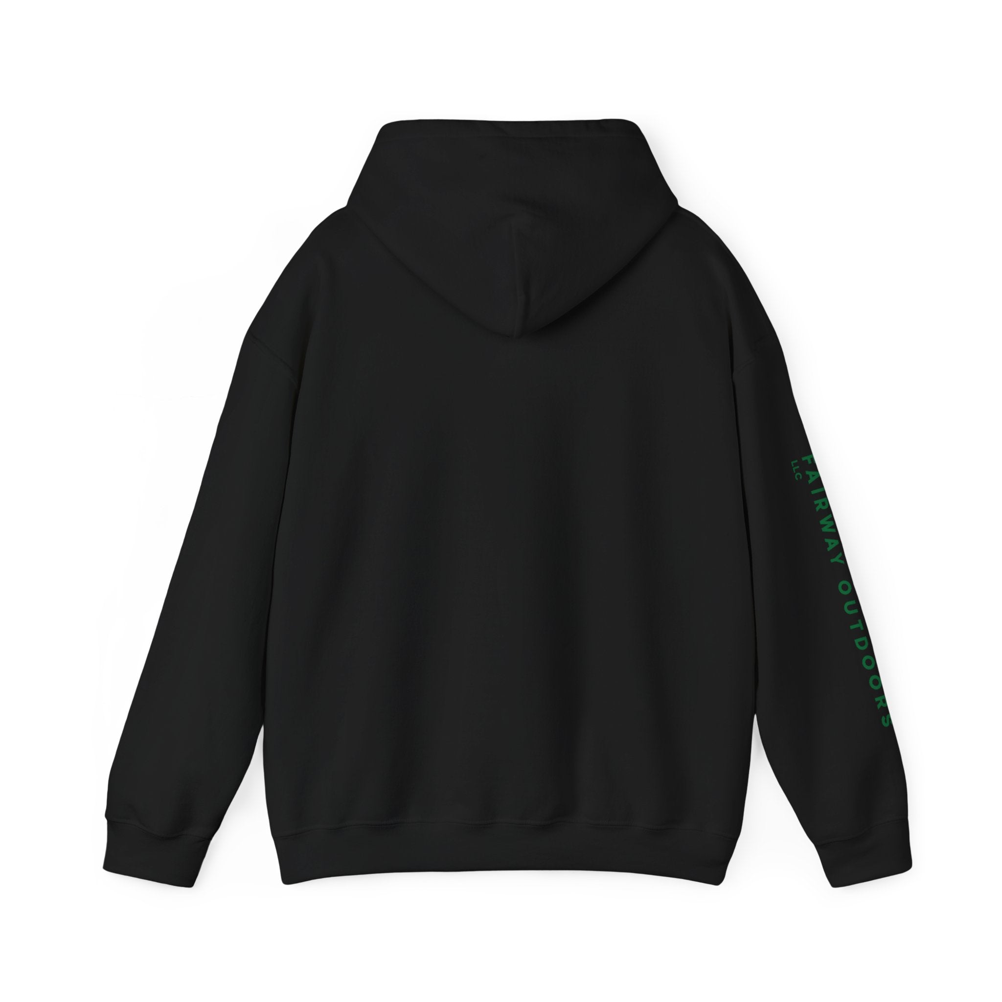 Fairway Outdoors Logo Hoodie — Minimal Golf Pullover Unisex