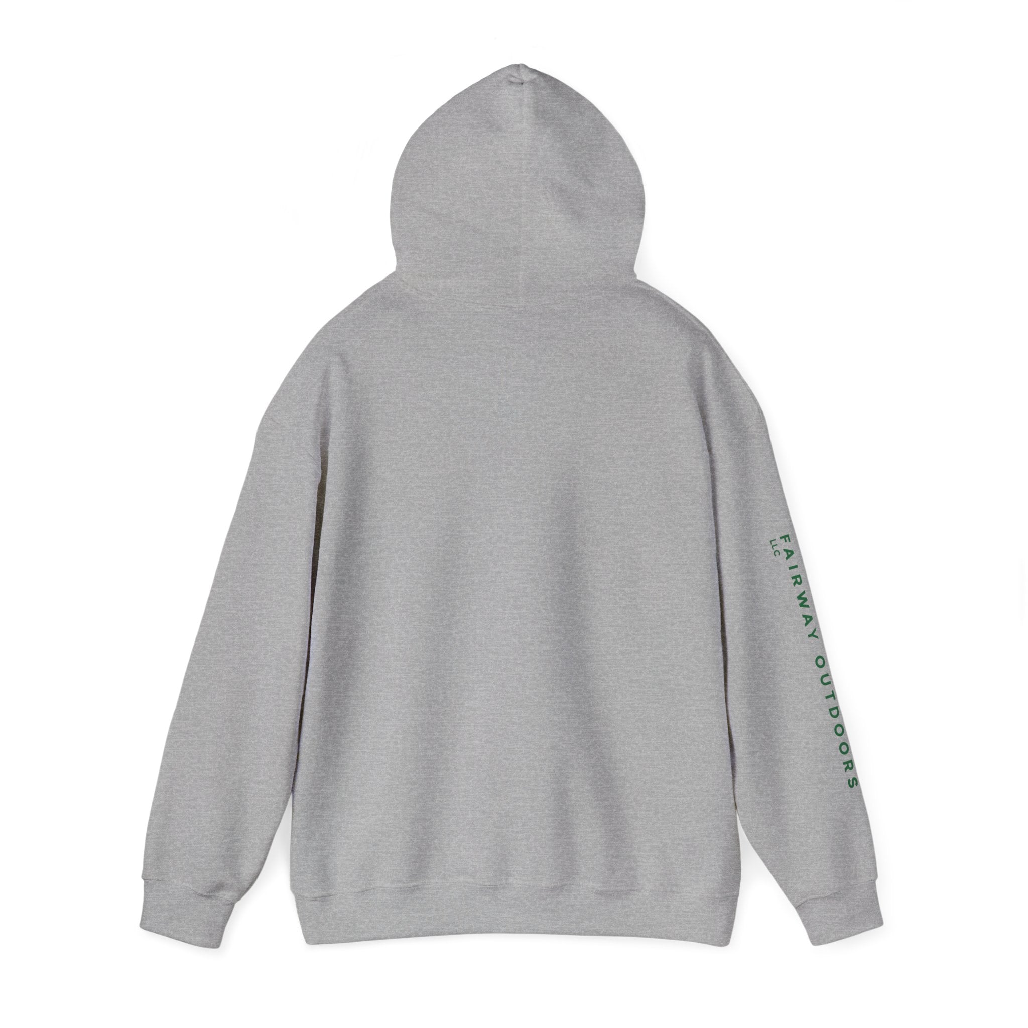 Fairway Outdoors Logo Hoodie — Minimal Golf Pullover Unisex