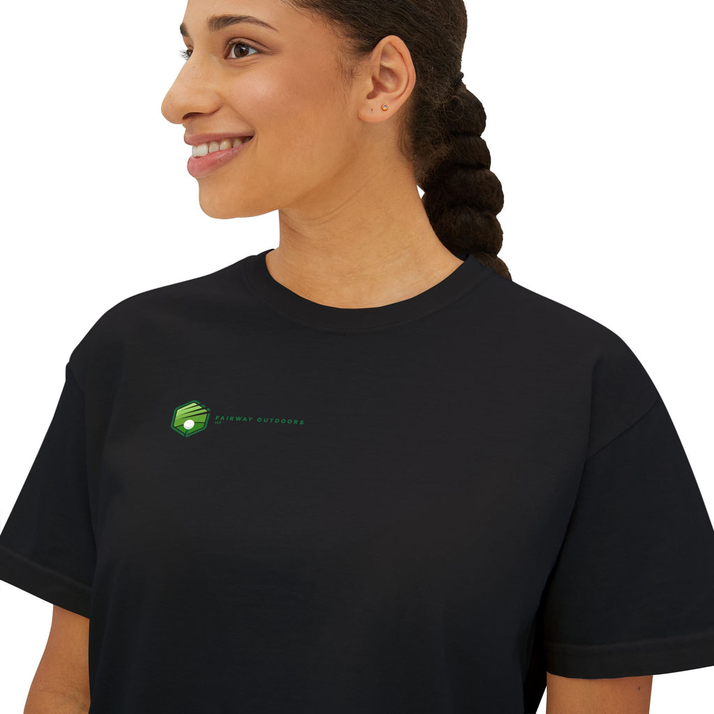 Fairway Boxy Tee — Women's Casual Top