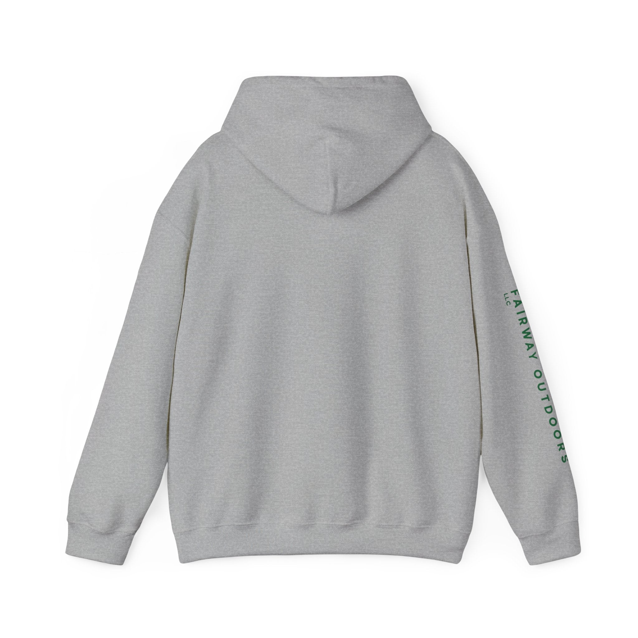 Fairway Outdoors Logo Hoodie — Minimal Golf Pullover Unisex