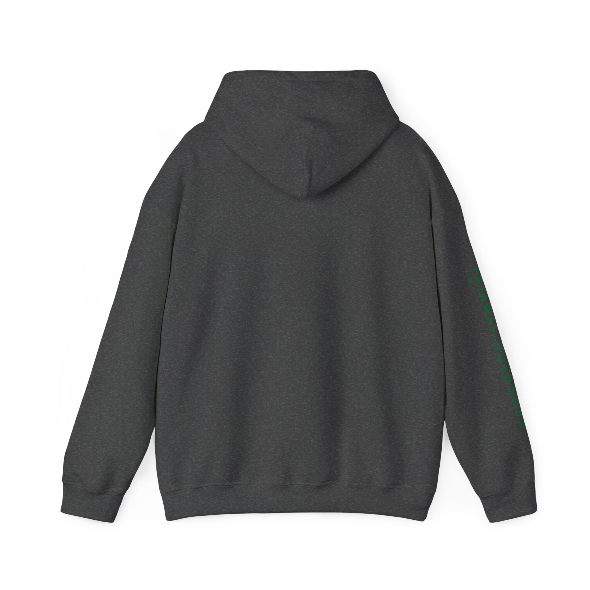 Fairway Outdoors Logo Hoodie — Minimal Golf Pullover Unisex